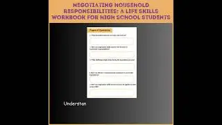 Negotiating Household Responsibilities