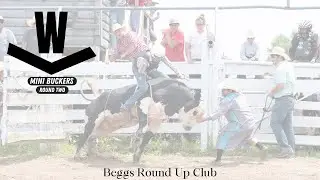 Kaden West Mini Buckers || Beggs Round Up Club (Round 2)