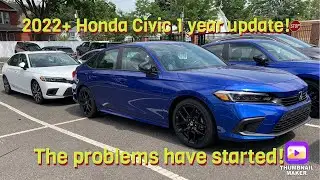 Распространенные проблемы Honda Civic 2022 года