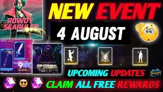 FREE FIRE NEW EVENT | 4 AUGUST NEW EVENT | FREE FIRE NEW UPDATE | FF NEW EVENT