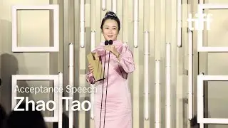 Zhao Tao Acceptance Speech | TIFF TRIBUTE AWARDS 2024