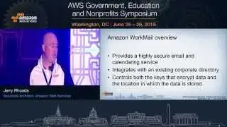Amazon Directory Services, Amazon WorkSpaces, Amazon WorkMail, and Amazon WorkDocs
