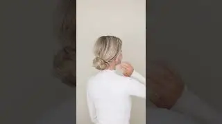Try This Easy Low Bun! 🤍✨