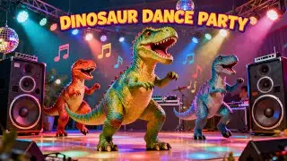 Dinosaur Dance Party | Animagic Studio