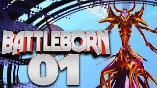 Battleborn Open Beta Walkthrough Part 1 | Story Mission: The Algorithm, The Void's Edge (Miko)