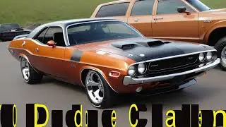A I  Generated Classic Muscle Cars From the Year 1970