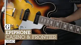 USA Epiphone Casino & Frontier Demo