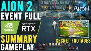 AION 2 New Secret Gameplay Footages and Full NVIDIA RTX Event Summary