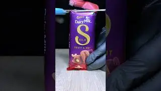 Dairy Milk Silk Fruit & Nut Milkshake ASMR #shorts