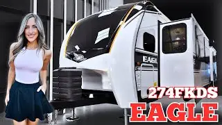 STUNNING Front Kitchen + MASSIVE KING Bedroom?! The Jayco Eagle 274FKDS is THE ONE!