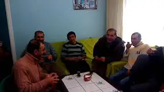 Omcalı da köm işi sonrası yemek ve sohpetimiz.