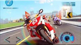 Moto Traffic Race - Gameplay Android game - motorcycle racing games