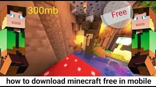 download minecraft for free in mobile| for android and iphone| under 300 mb