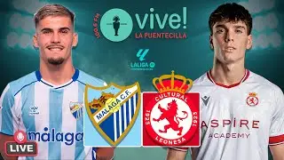 🔴 M&Aacute;LAGA - CULTURAL | EN DIRECTO | JORNADA 25 LALIGA HYPERMOTION | LA PUENTECILLA