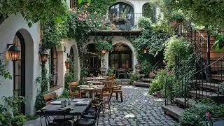 Romantic Jazz Garden 🌹 Smooth Jazz Music for Love, Cozy Caf&eacute; Nights & Gentle Emotions