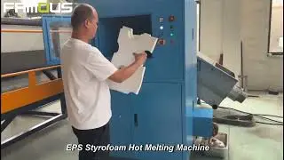 Styrofoam densifier equipment/Polystyrene recycling equipment/Styrofoam recycling machine cost