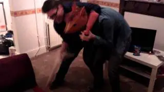 Man vs horse!!!!!