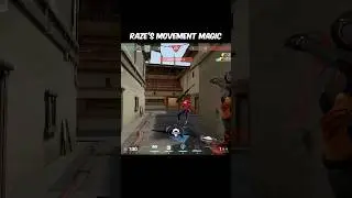 You Won't Believe This Raze Movement Magic! #shorts  #Valorant #befake