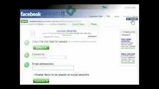How to register on youconvertit through facebook connect?