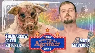 The Barlow Creek Butcher vs. Matt Maverick | 2024.08.04 | All Star Wrestling