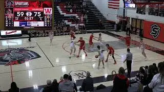 Spartan Boys Basketball vs. Amery