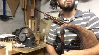 Quietpiper Scottish smallpipes in A demonstration