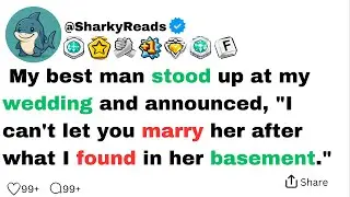 My best man stood up at my wedding and announced, 