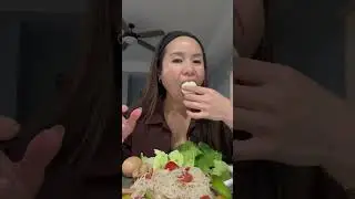 Spicy Asian noodle salad#shorts