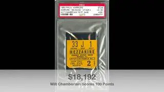 Top Ten - All Time Most Valuable Sports Ticket Stubs