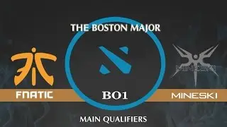 Mineski vs Fnatic Highlights, The Boston Major 2016 - Main qualifiers SEA