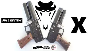 Evanix VIPER-X Review (Compact Semi-Auto PCP Pistol) in .177,.22, and.25