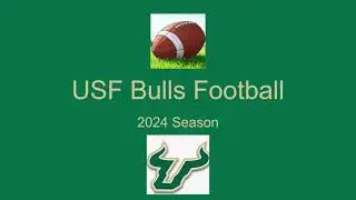 BEST PLAYERS LIST of the 2024 USF Bulls Football Team!!! REVIEW!!!