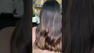 Balayage en cabello oscuro