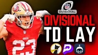 INSANE VALUE 🔥 NFL DIVISIONAL ROUND ANYTIME TOUCHDOWN PRIZEPICKS FREE PICKS