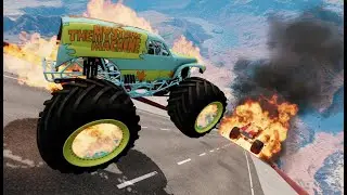 LIVE 051 | Random Car - Epic Car Jumps & Crashes - BeamNG.Drive