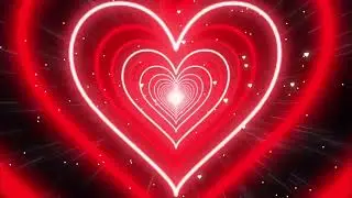 1 hour red heart tunnel ❤️