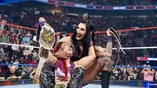 WWE Saturday Night Main Event 2026  - Rhea Ripley & Iyo Sky c vs  Liv Morgan & Roxanne