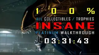 ALIEN ROGUE INCURSION EVOLVED EDITION - 100% Insane 03:31:43 - Full Platinum Walkthrough