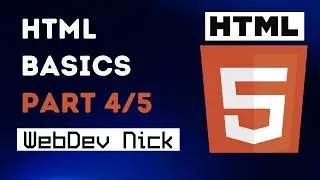 HTML Basics | Adding A Form To Your Webpage Using HTML | Part 4/5