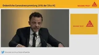 Votum Generalversammlung 2016 Sika