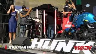Hero present&oacute; la nueva Hunk 150 XTEC