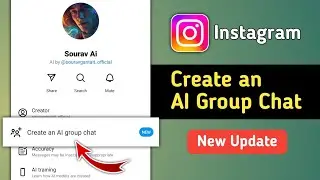 Create an AI Group Chat Instagram New Update 2025