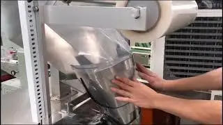 How to install film roll for VFFS packing machine