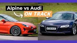 Audi R8 VS Alpine A110S | Track Day at Curborough Sprint Course