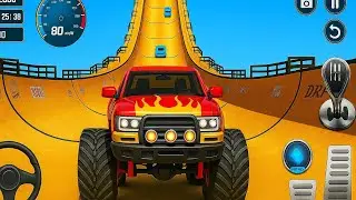 Monster Truck Mega Ramp ExtremeRacing - Monster Truck Mega RampRacing - Android GamePlay