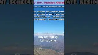 buy onebhk cottage in Lansdowne hills #house #propertyforsale #cottage  #lansdowne #hills