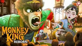 THE MONKEY KING : REBORN  | HINDI DUBBED MOVIE |BLOCKBUSTER ANIMATION  HOLLYWOOD MOVIE IN HINDI