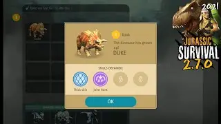 TRICERATOPS EGG | Jurassic Survival 2.7.0 2021