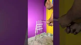 Wallpainting Tape Design 🏡 art #viralvideo #trendingvideo #shortfeed #painting #wallart #homedecor