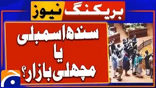 Sindh Assembly: MQM Members Make Noise During Question Break | Breaking News